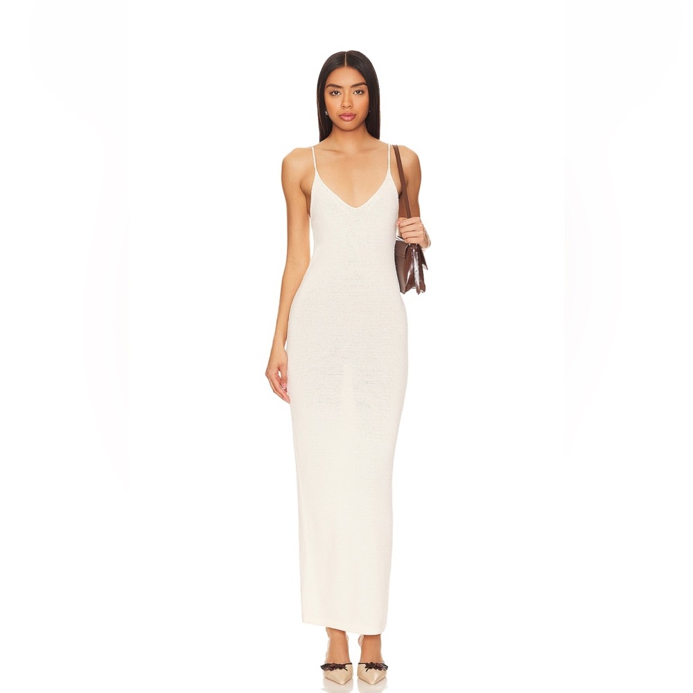 Superdown Jream Maxi Dress in Sand